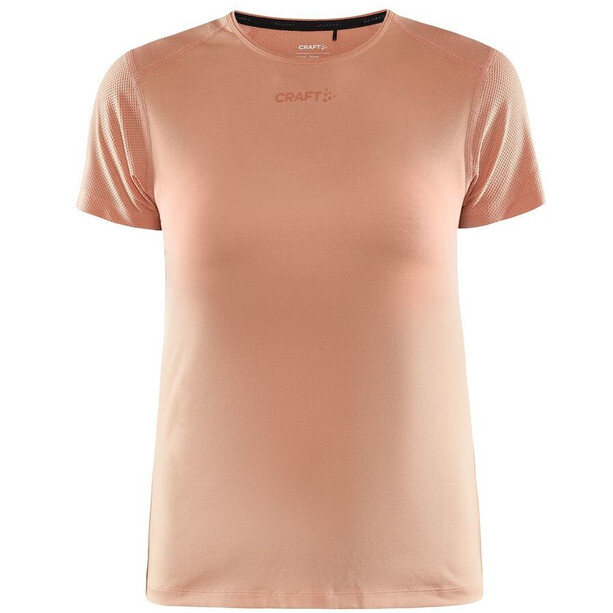 Craft ADV Essence Kurzarm Slim T-Shirt Damen pink