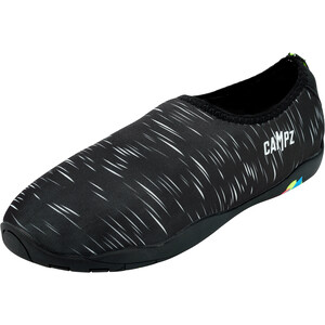 CAMPZ Aqua Shoes Slipper, zwart/wit zwart/wit
