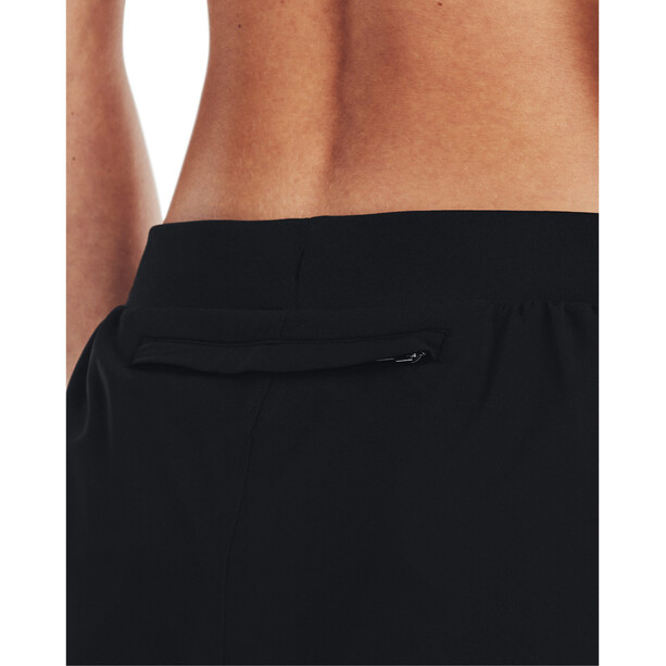 Under Armour Fly By Elite Pantaloncini 2 in 1 Donna, nero/bianco