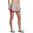 Under Armour Fly By Elite 2-in-1 shorts Dames, grijs/roze