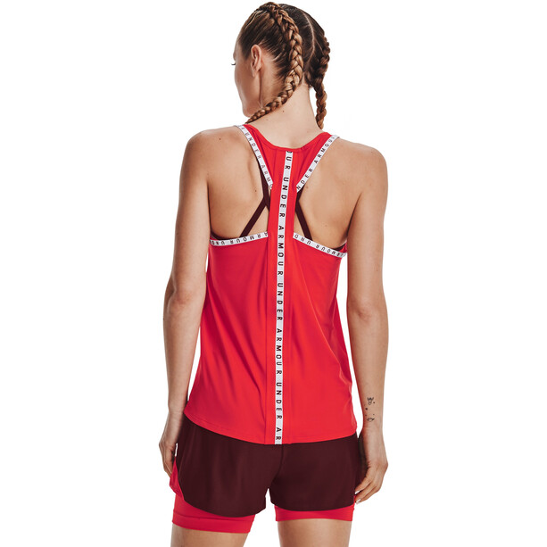 Under Armour Knockout Tank Dames, rood
