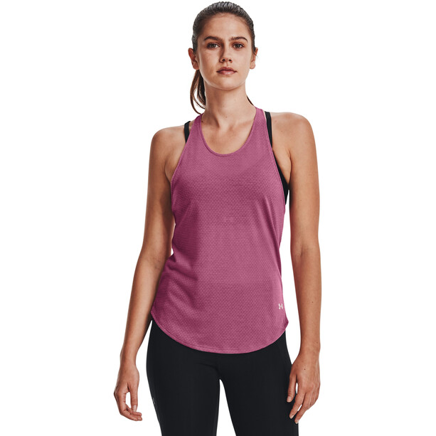 Under Armour Streaker Tank Women pace pink/pace pink/reflective