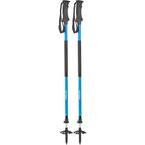Komperdell T2 Thermo Adventure Poles, negro/azul negro/azul