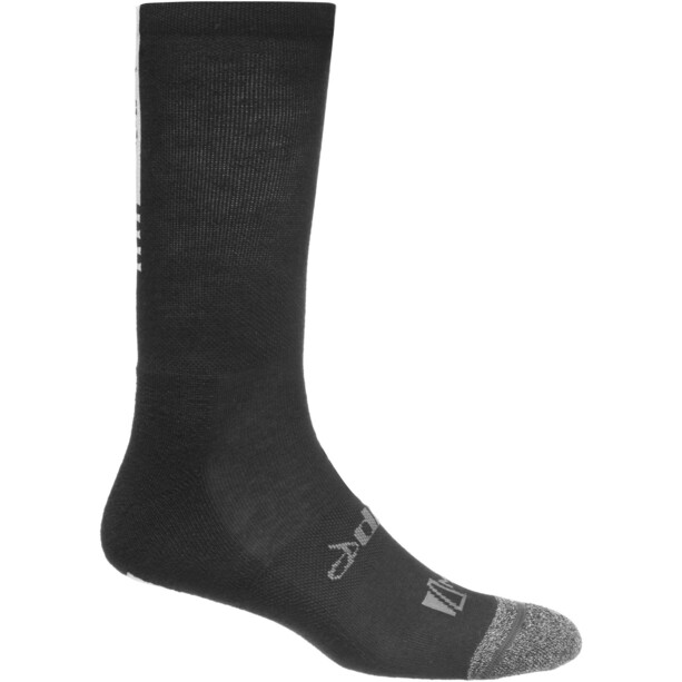 dhb Aeron Winter Weight Merino Socken schwarz/weiß