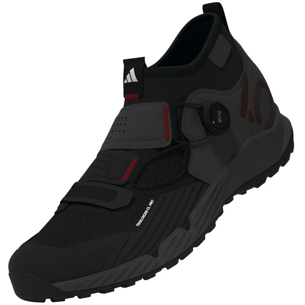 adidas Five Ten Trailcross Pro Clip-In MTB Schuhe Herren grau/schwarz