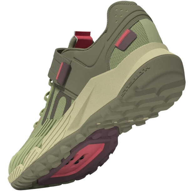 adidas Five Ten Trailcross Clip-In Chaussures de VTT Femme, vert