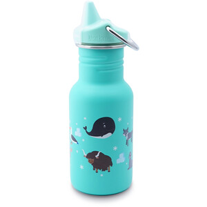 Klean Kanteen Classic Animals Bottle 355ml with Sippy Cap Kids, turquoise turquoise