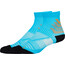 asics Racing Run Quarter Socken blau/schwarz