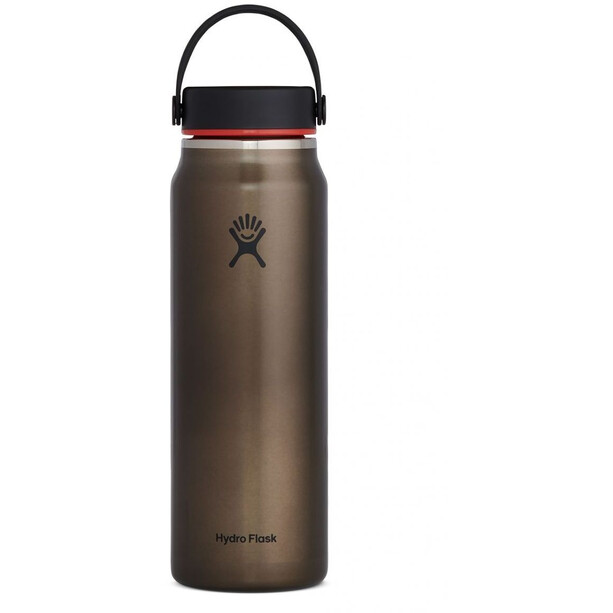 Hydro Flask Wide Mouth Trail Lightweight Trinkflasche mit Flex Cap 1182ml braun