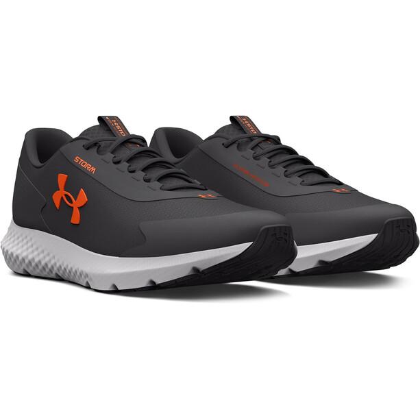Under Armour Charged Rogue 3 Storm Chaussures Homme, gris/orange