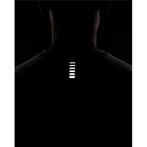 Under Armour Streaker Deco Diamond Short Sleeve Shirt Men black/reflective