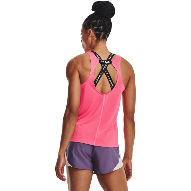 Under Armour Fly By Tank Top Damen pink