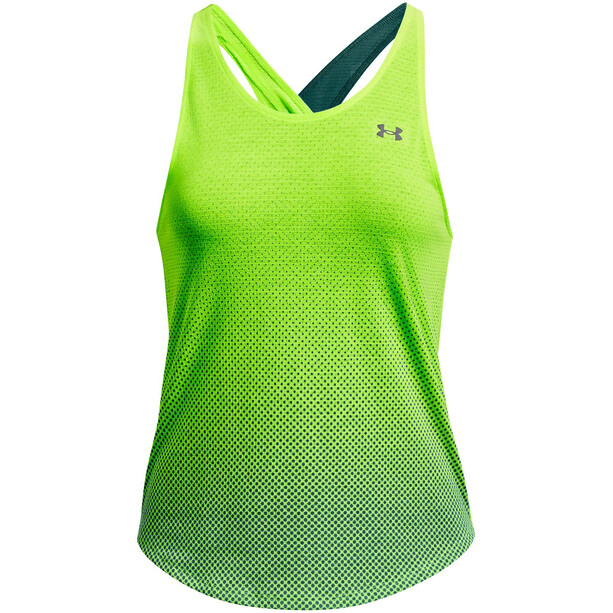 Under Armour Streaker Wind Tanque Mujer, amarillo