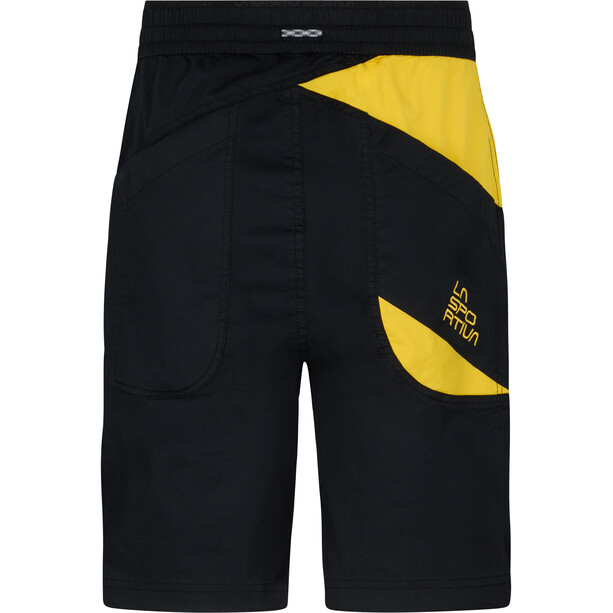 La Sportiva Bleauser Shorts Men black/yellow