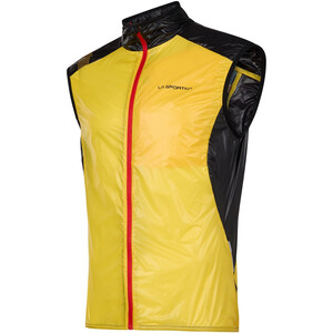 La Sportiva Blizzard Windbreaker Vest Heren, geel/zwart geel/zwart