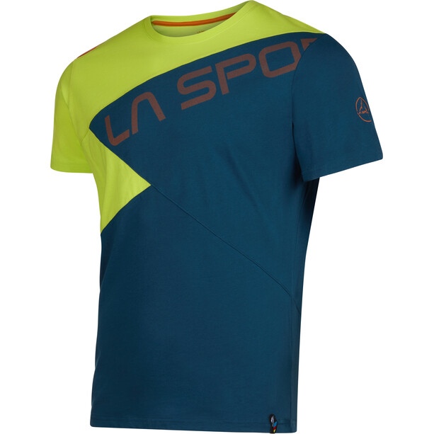 La Sportiva Float T-Shirt Homme, Bleu pétrole