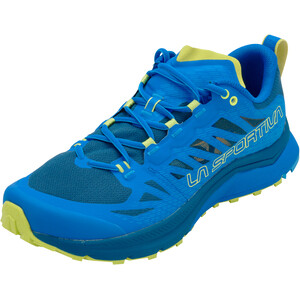 La Sportiva Jackal II Running Shoes Men electric blue/lime punch electric blue/lime punch