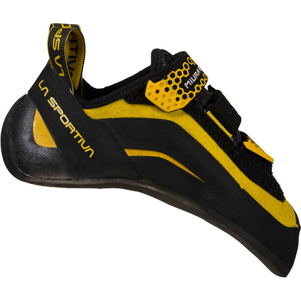 La Sportiva Miura VS Chaussures D'Escalade Homme, noir/jaune
