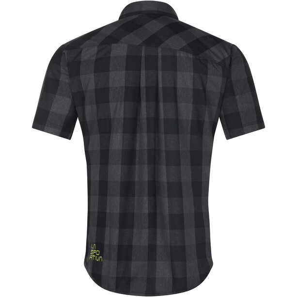 La Sportiva Nomad Kurzarm Shirt Herren grau/schwarz
