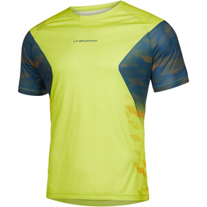 La Sportiva Pacer T-Shirt Men lime punch/storm blue