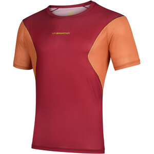 La Sportiva Resolute T-Shirt Men sangria/hawaiian sun sangria/hawaiian sun