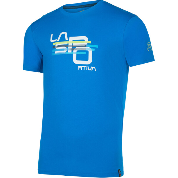 La Sportiva Stripe Cube T-Shirt Men, bleu