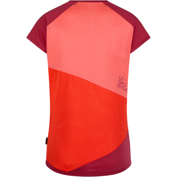 La Sportiva Hold Camiseta Mujer, rojo