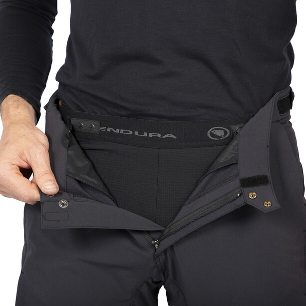 Endura GV500 Pantalones con cremallera Hombre, negro