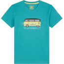 La Sportiva Van T-Shirt Kids, Bleu pétrole