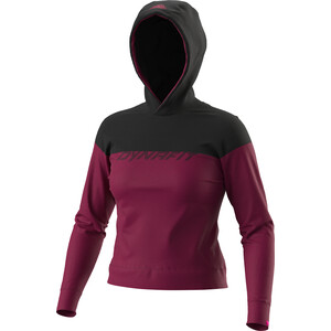Dynafit 24/7 Drirelease Hoody Women beet red black out beet red black out