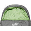 CAMPZ Surfer Pro 1200 Bolsa de dormir Largo, gris/verde
