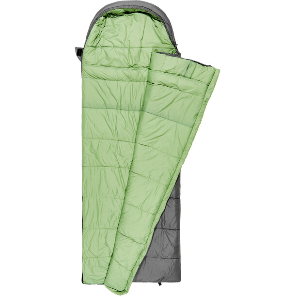 CAMPZ Surfer Pro 1200 Sleeping Bag Regular, gris/vert