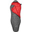 CAMPZ Trekker Pro x Sac de couchage Court, gris/rouge