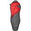 CAMPZ Trekker Pro x Sac de couchage Court, gris/rouge