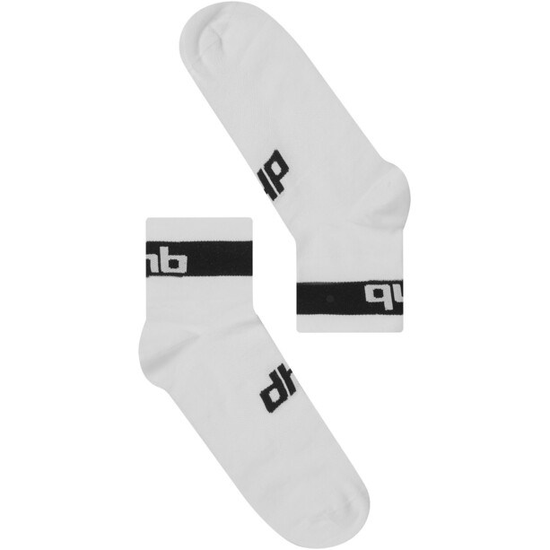 dhb Socken weiß/schwarz