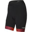 rh+ New Elite Shorts 20cm Damen schwarz/rot