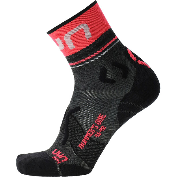 UYN Runner'S One Kurze Socken Damen grau/schwarz