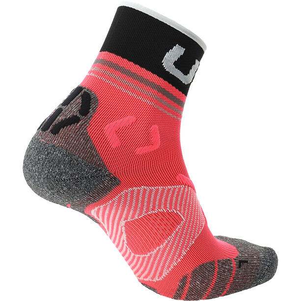 UYN Runner'S One Chaussettes courtes Femme, rose/gris