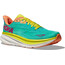 Hoka One One Clifton 9 Chaussures de course Homme, turquoise/vert