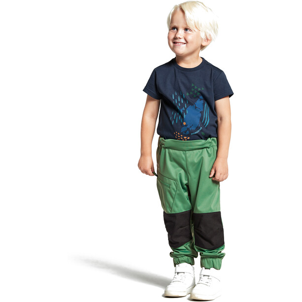 DIDRIKSONS Lövet 6 Pantalon Enfant, vert