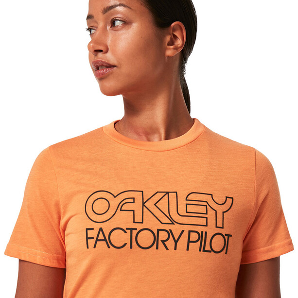 Oakley Factory Pilot Tee Mujer, naranja