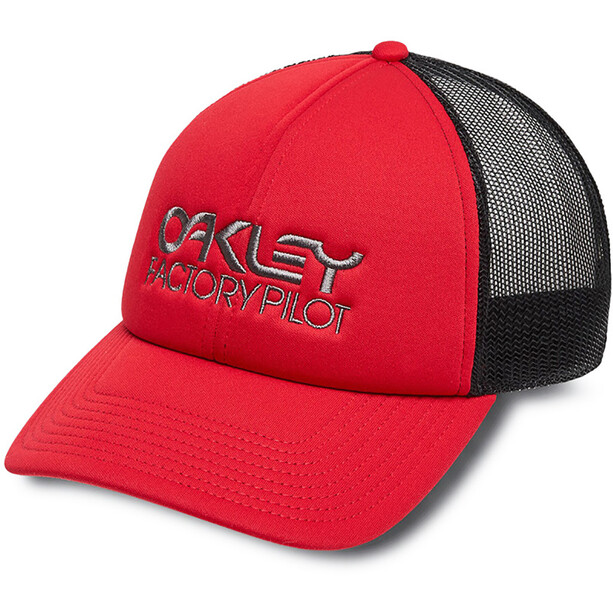 Oakley Factory Pilot Trucker Hat Heren, rood