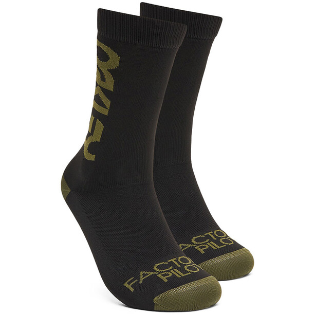 Oakley Factory Pilot MTB Socks Men black/new dark brush