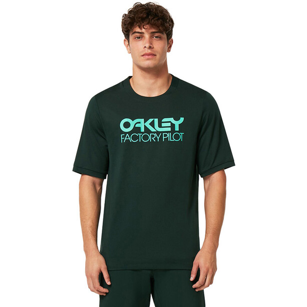 Oakley Factory Pilot MTB SS Jersey Hombre, verde