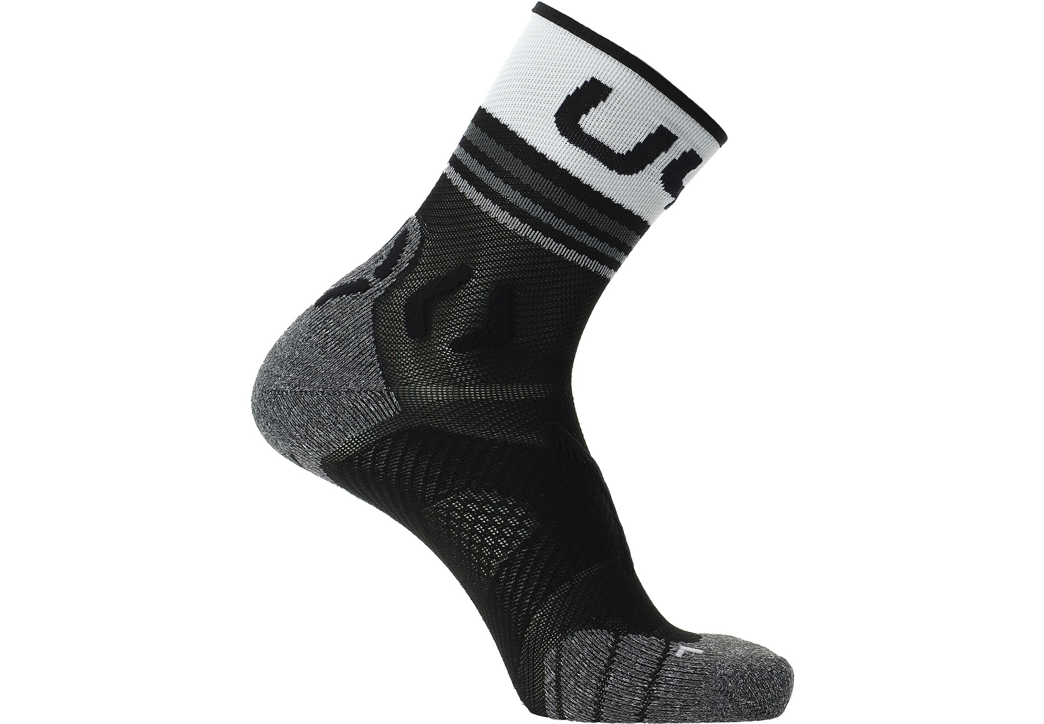 UYN Runner'S One Short Socks Men black/white