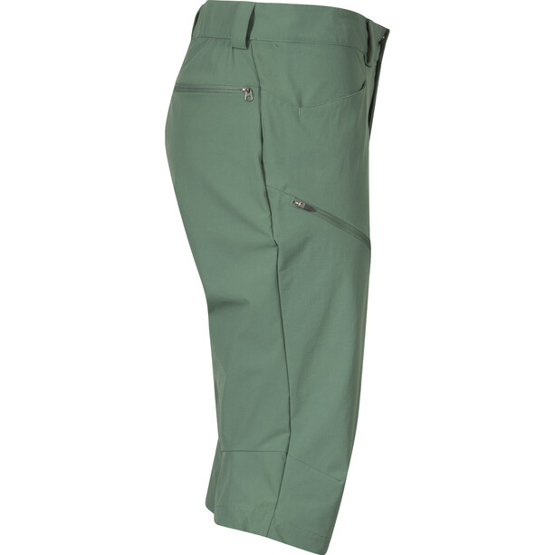Bergans Vandre Light Pantaloncini lunghi in softshell Donna, verde