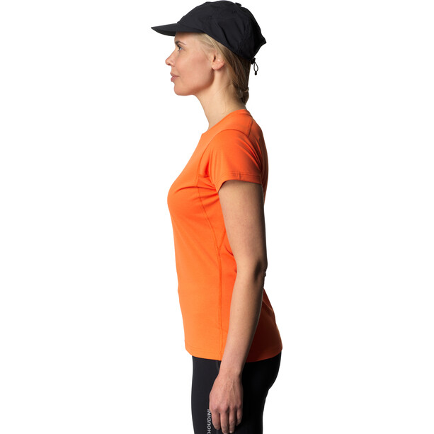 Houdini Pace Air T-shirt Dames, oranje