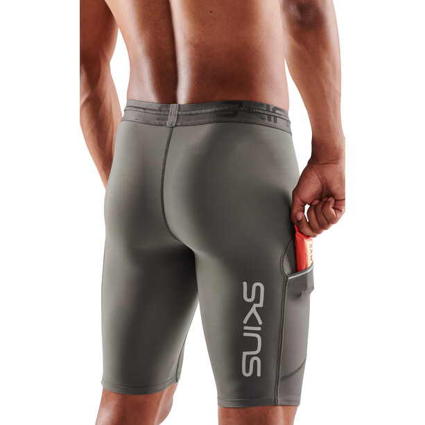 Skins Series-3 Pantaloncini Uomo, grigio