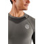 Skins Series-3 Compression Camiseta manga larga Hombre, gris