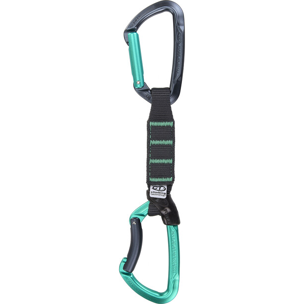 Climbing Technology Lime Pro Set Express-Set NY 12cm schwarz/türkis